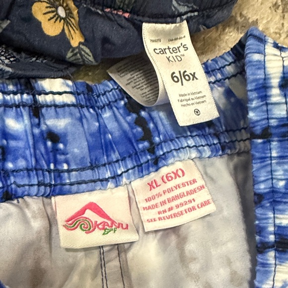 Carter's Floral and Geometric Shorts Set - Picture 3 of 4